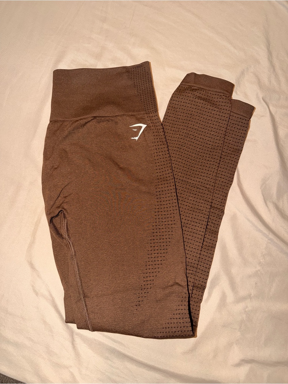 Gymshark Brown Seamless High-Rise Leggings